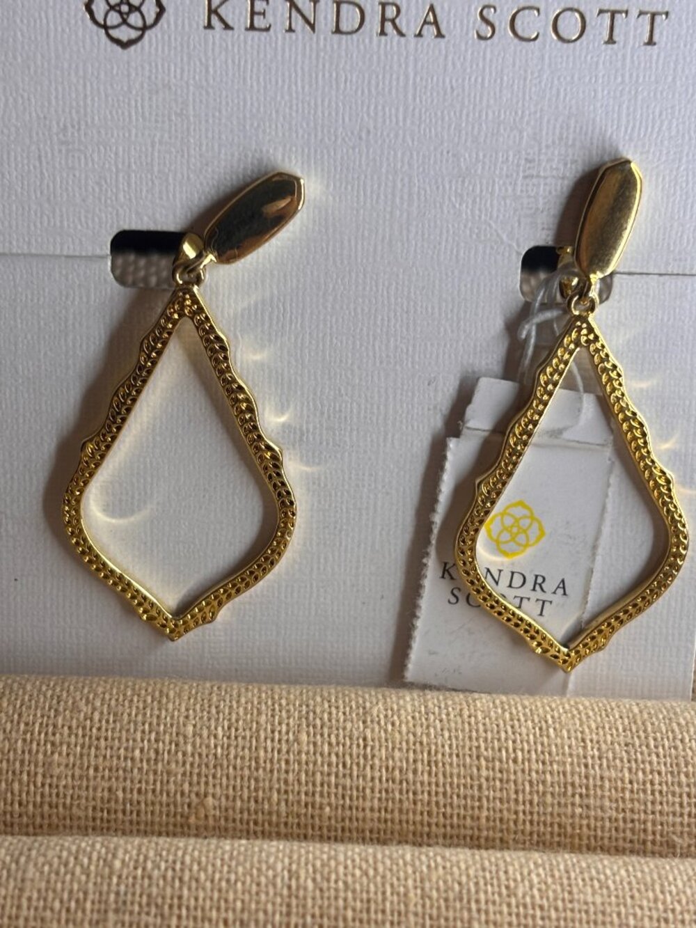 Kendra Scott Gold Clip On Earrings